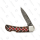 Santa Fe Stoneworks Dreaded Weave Ironwood + Coral Damascus Knife (Coral and Turquoise) | $136 | Huckberry